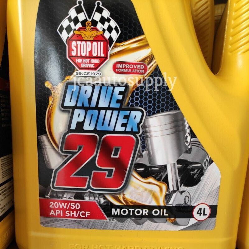STOP OIL Drive Power 29 Motor Oil 20W50 - API SH/CF (4L)