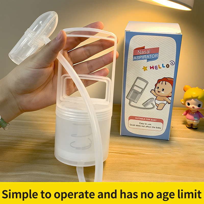 Manual Nasal Aspirator Baby Nose Cleaner Hand Pull Snot Suction Penyedut Hidung Bayi BPA Free