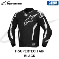 ALPINESTARS T-Supertech Air Black Motorcycle Riding Jacket 100% Original From Authorized Dealer
