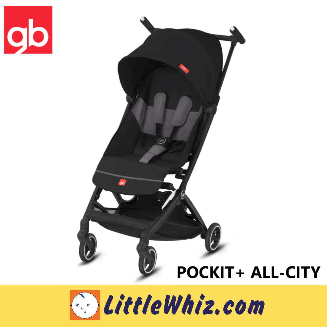 GB: Pockit+ All City Stroller | Compact Stroller | Warranty 1 Year