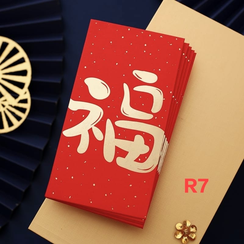 READY STOCK CNY Red Packet 2026 Ang pao Chinese New Year Red Envelope 6pcs/10pcs
