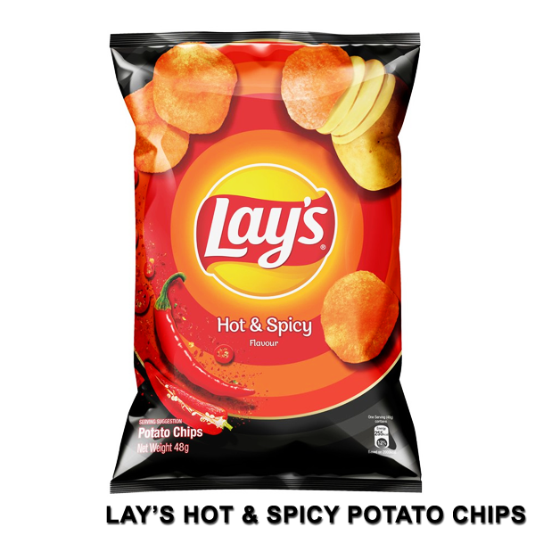 Lay\'s Hot & Spicy Potato Chips 170g