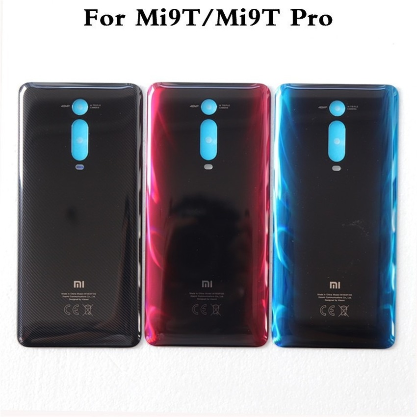 Ốp lưng cho xiaomi redmi mi 9t k20 pro mi 8 nắp pin ốp lưng phụ tùng thay thế vỏ sau