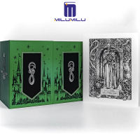 Harry Potter Slytherin House Editions Hardback Box Set Hardcover by J. K. Rowling Original English books
