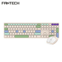 Fantech Office Wireless Keyboard & Mouse Combo Go Pop WK895 with 2.4GHz / Bluetooth Connection Silent Switch Suitable for Office Use