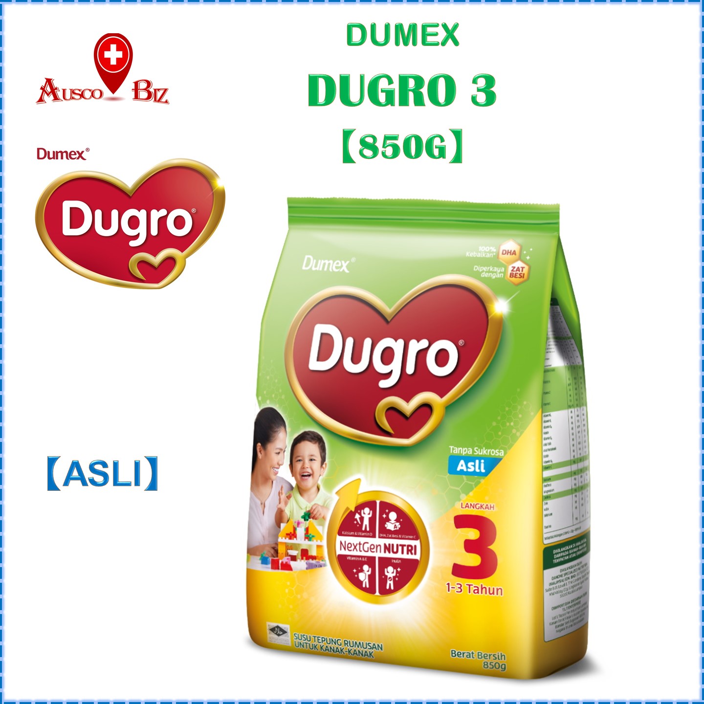 DUMEX DUGRO 3/4/5 850G