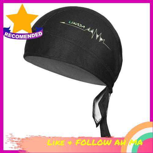 BEST SELLER Outdoor Cycling Adjustable Headwrap Breathable Quick-dry Bicycle Headband Cap Motorcycle Cycling Headscarf (black)