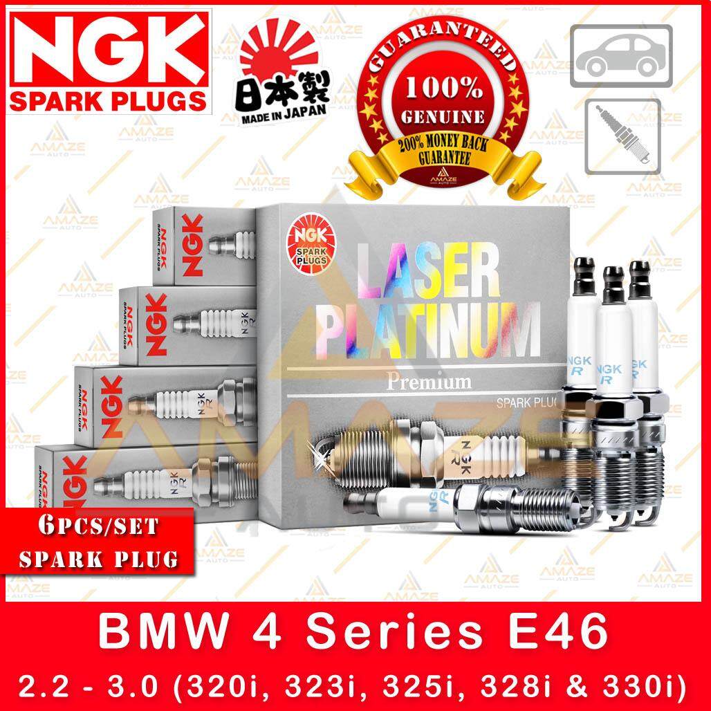 NGK Laser Platinum Spark Plug for BMW 3 Series E46 2.2 - 3.0 (320i, 323i, 325i, 328i & 330i)