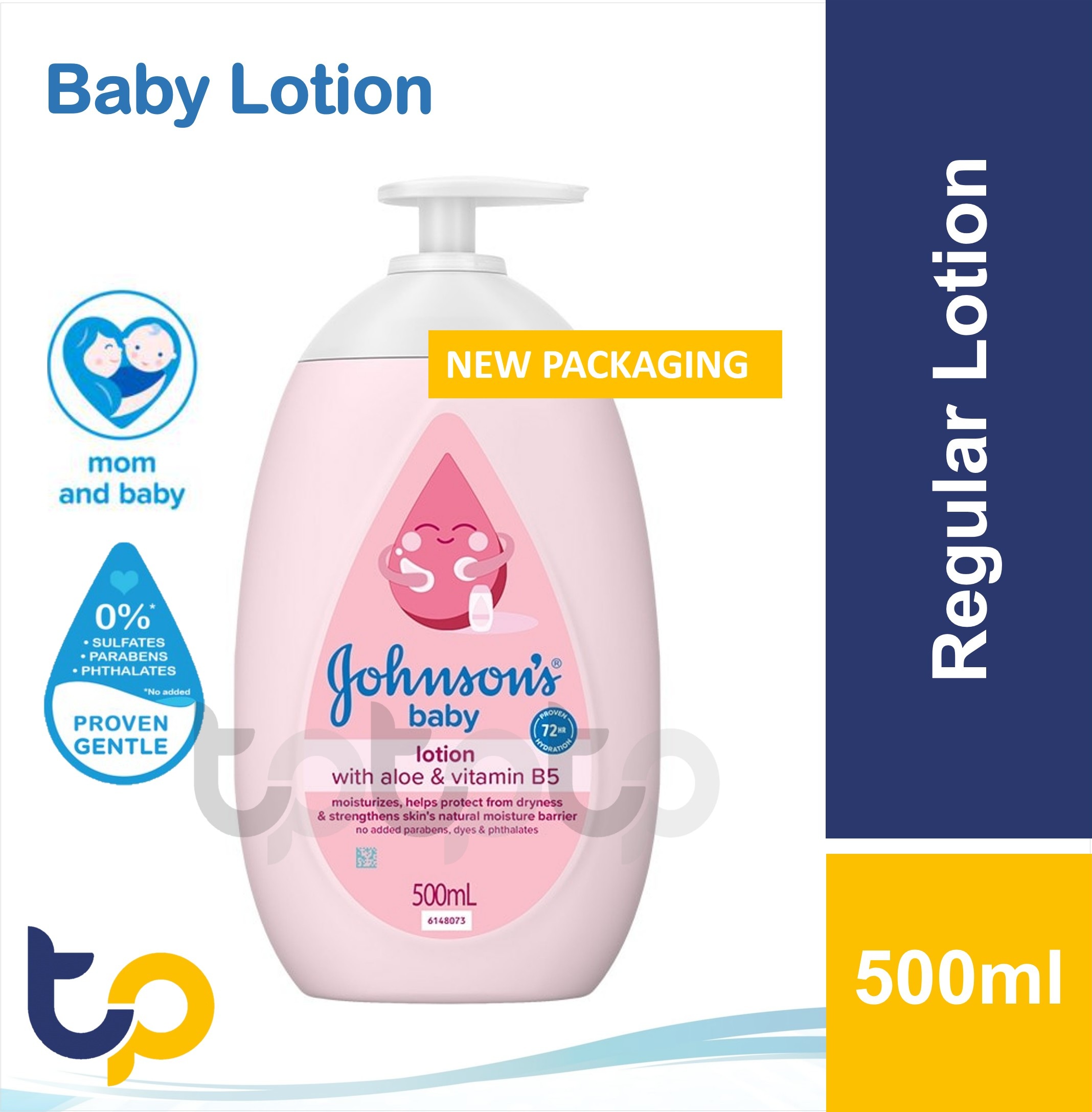 Johnsons Baby Cotton Touch Face & Body Lotion / Milk + Rice / Milk + Oats / Bedtime Lotion 500ml