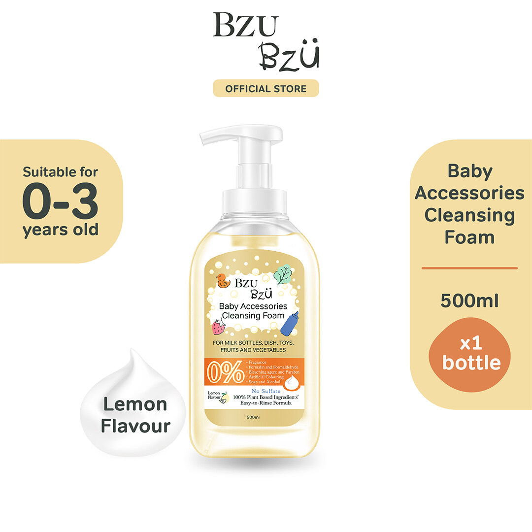 BZU BZU Baby Accessories Foaming Cleanser Lemon Flavour (500ml)