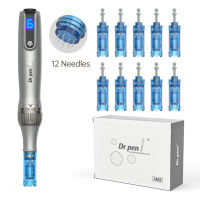 Newest Dr Pen M8S Wireless Dermapen with 10 Pcs Need-leCartridges Profesional Microne-edling Pen MTS Skincare Tools