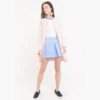 LZZIE KELLENS CARDIGAN - BLUE AND PINK
