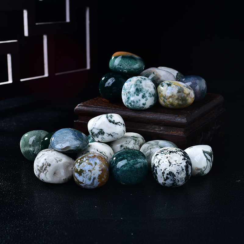 100g Natural Yuhua Stone Pebbles – Aquarium Decoration Stones Pot Plant Gravel Agate Crystal Stones Feng Shui Lucky Stones Colorful Garden Pebbles Vase Filler Rocks Decorative De-gaussing Stones Polished River Rock Fish Tank Landscape Decoration