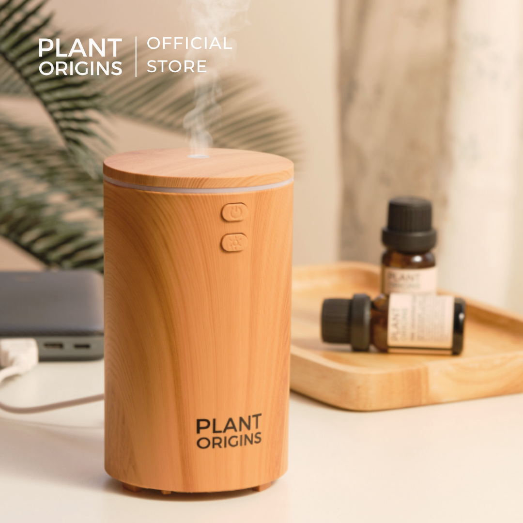 Plant Origins Aromatherapy Wooden Portable Diffuser (100ml)