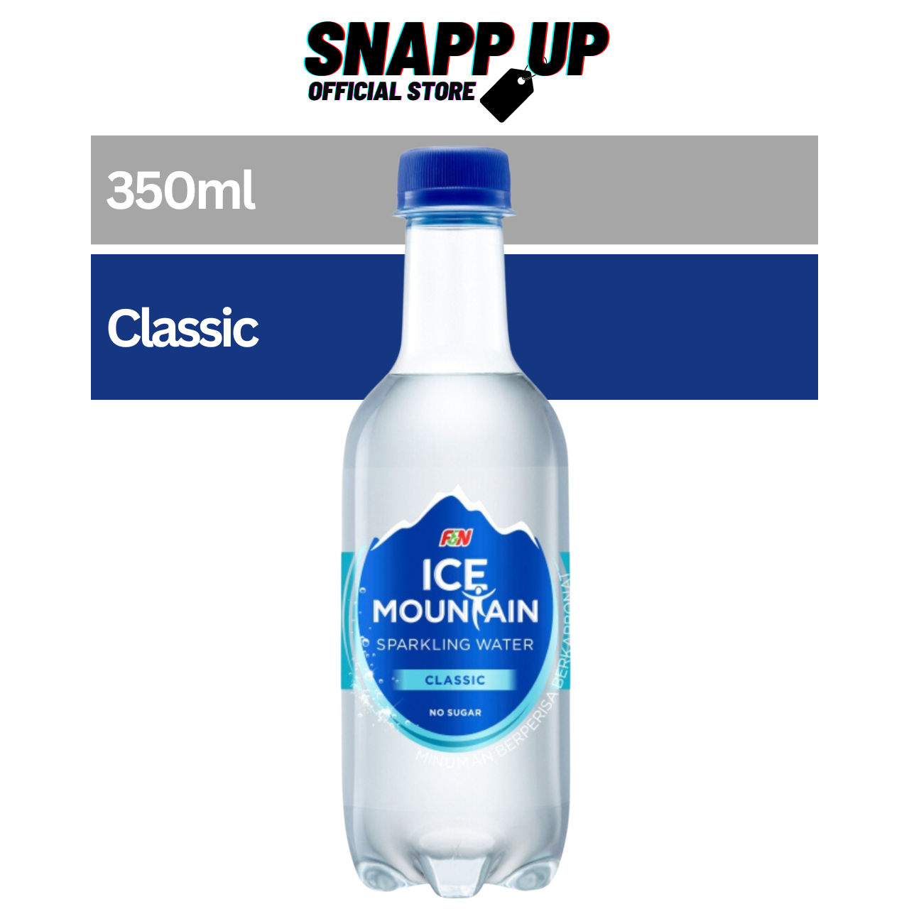 Ice Mountain Sparkling Water Classic 350ml
