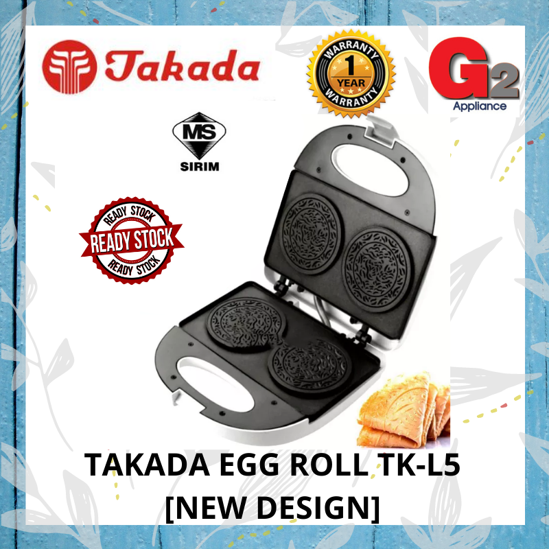 [BUBBLE WRAPPING] TAKADA EGG ROLL [KUIH KAPIT] TK-L5 [NEW DESIGN]- READY STOCK