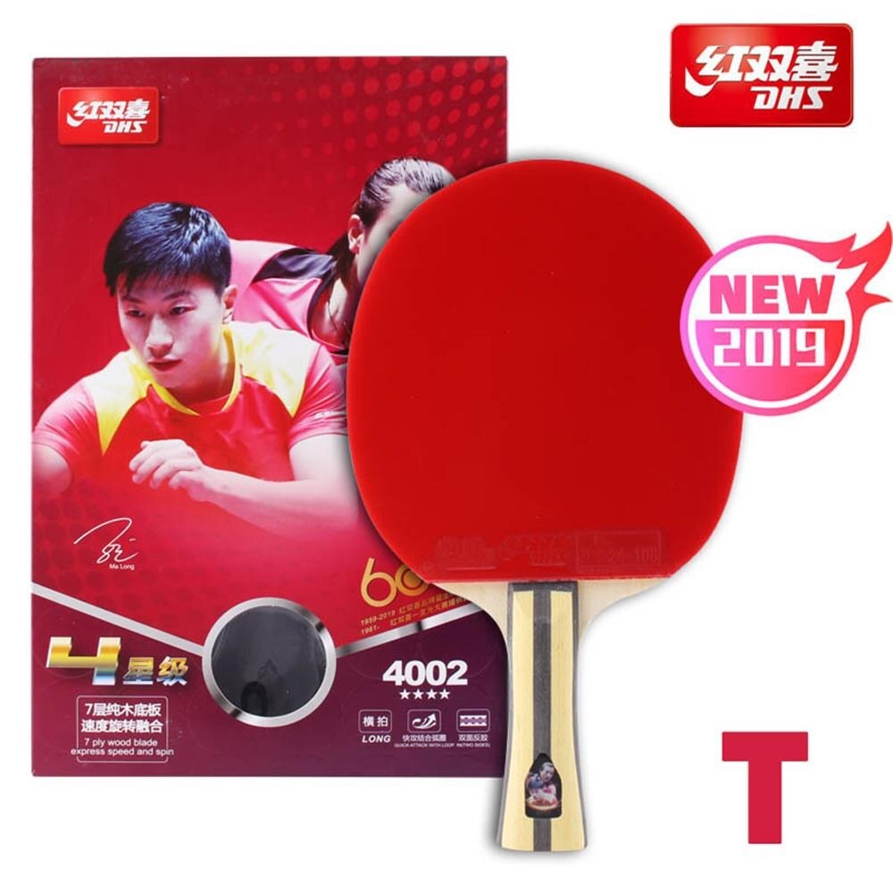 【Bán tốt】 Vợt Tennis bàn DHS chính hãng 4002 4006 T4002 T4006 vợt bóng bàn Vợt Tennis bàn thể thao i