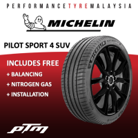 17 18 19 20 inch Michelin Pilot Sport 4 SUV  PS4SUV High Performance Suv Tayar Tyre (FREE INSTALLATION/DELIVERY)