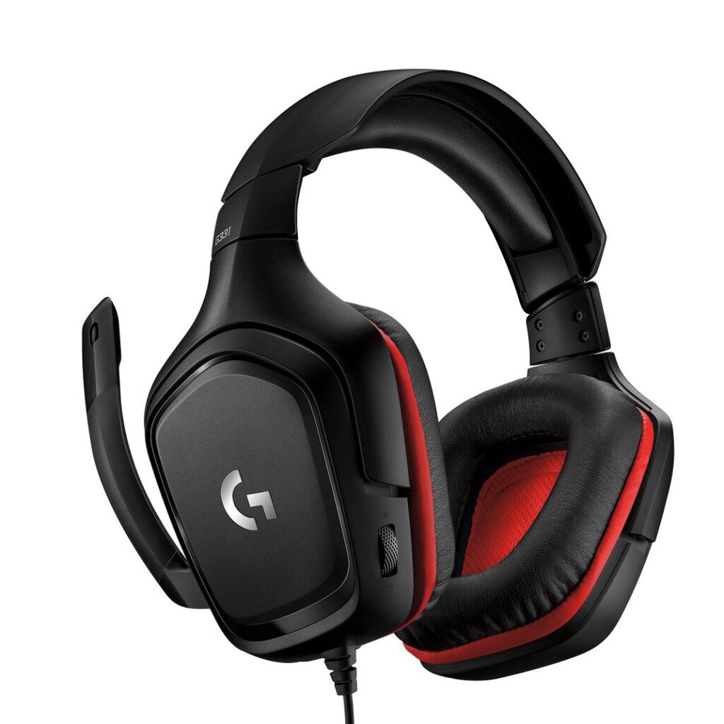 Logitech Wired Gaming Headset G331 (981-000759) with 50MM Driver, Flip To Mute Mic, Light Weight, 2 Meter 3.5MM Audio Jack