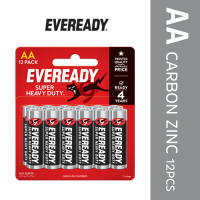 EVEREADY® SUPER HEAVY DUTY 12PC Carbon Zinc AA