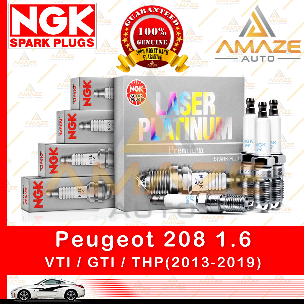 NGK Laser Platinum Spark Plug for Peugeot 208 1.6 VTI / GTI / THP (2013-2019) - Amaze Autoparts