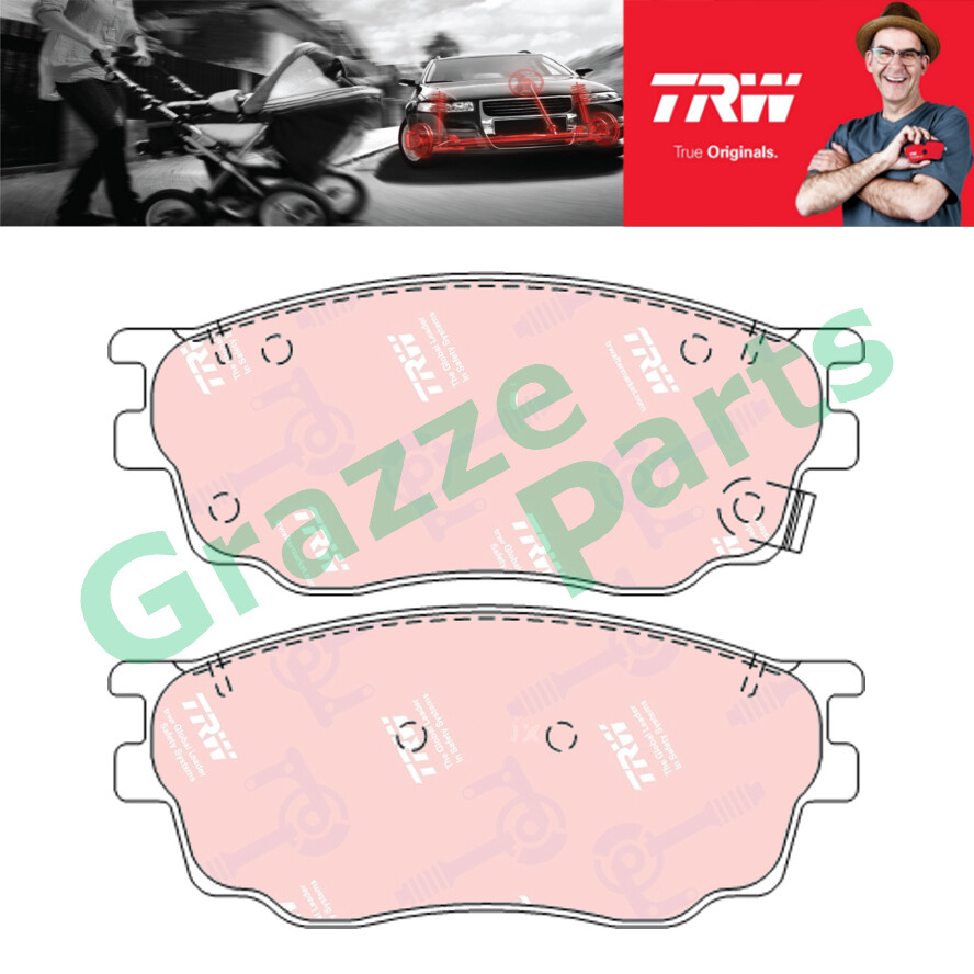 TRW Brake Pad Front for GDB3309 for Mazda 6 2.0 GG 2002-2008