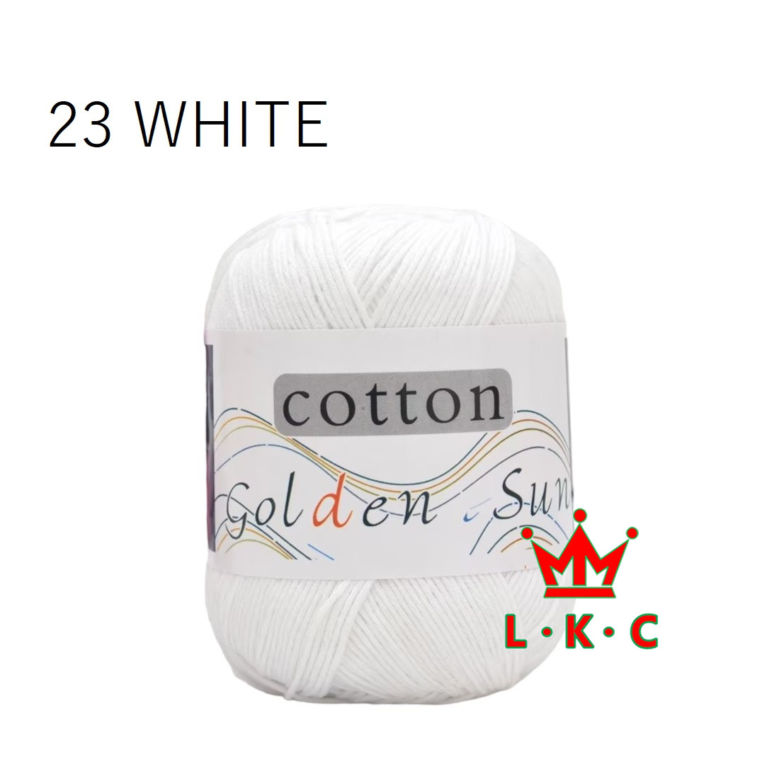 AC01 🇲🇾Stok Sedia Ada🇲🇾 现货 Benang Kait Golden Sun 100% Cotton Yarn 纯棉线 Pure Cotton Yarn Soft Yarn Crochet Benang Lembut
