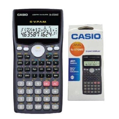 [KL ReadyStock] 570 calculater Cheap Sale Casio FX 570MS Scientific Calculator for school and office