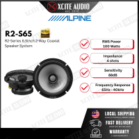 Alpine R2-S65 Next-Generation R-Series 6.5″ 2-way car speakers