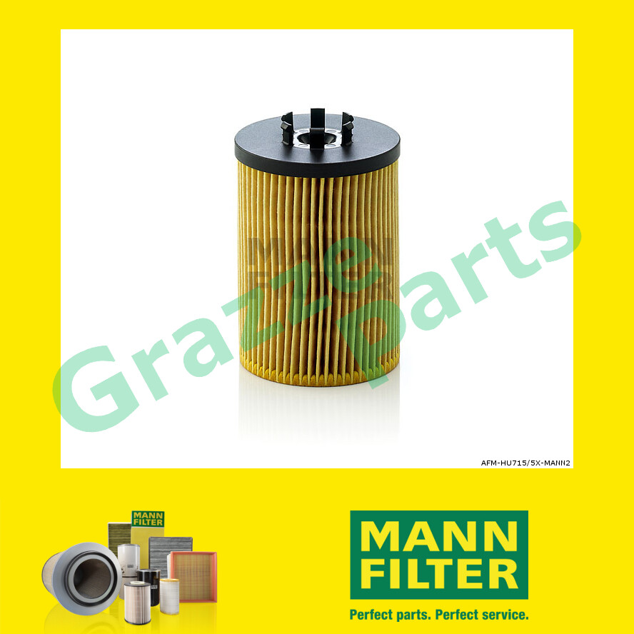 100% Original Mann Engine Oil Filter HU715/5X HU 715/5 X OX367D for BMW B5 E60 E61 B6 E63 E64 B7 E65