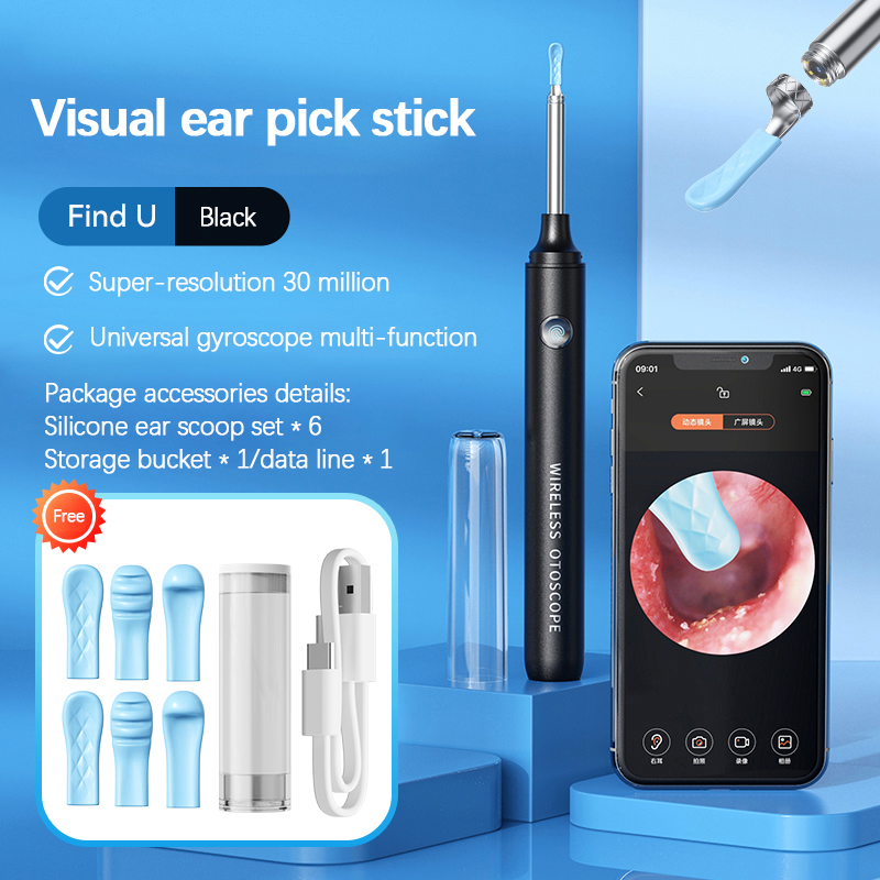 Xiaomi Soulear Intelligent Ear Pick with Camera Wireless WiFi Visual Ear Scoop Wax Cleaner Tool