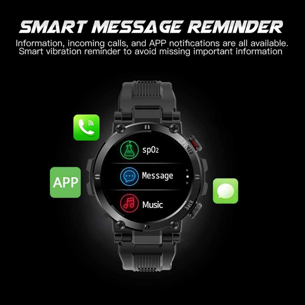 Best Selling 1.3'' Smart Watch Full Touch Heart Rate Blood Pressure Detecting Multi-Sport Mode Scientific Sleep Breath Training Sedentary Reminder IP68 Waterproof Fitness Tracker Smartwatches Sports Wristband Gifts for Men Women (Black)