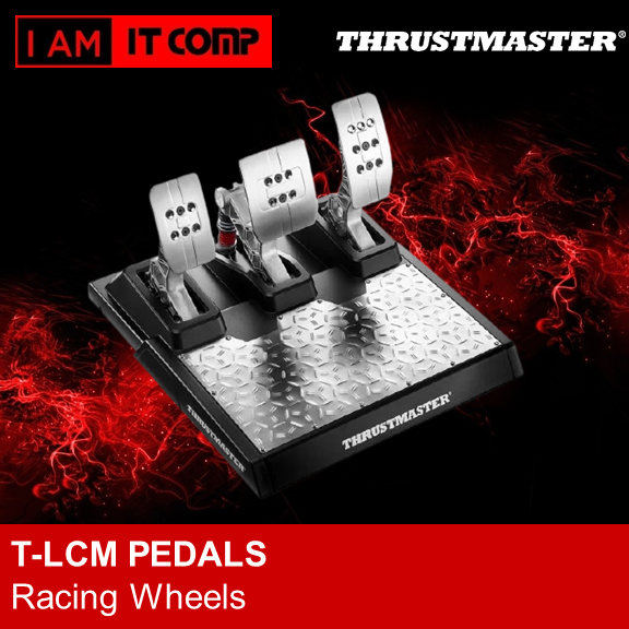 THRUSTMASTER T-LCM Pro Pedals - Racing Wheels for PC , PS3 , PS4 , XBOX ONE