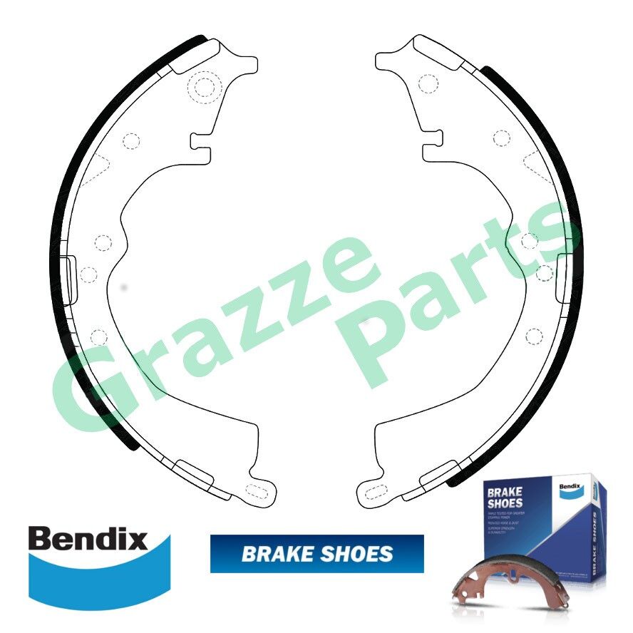 Bendix Brake Shoe Rear for DS2335 Toyota Innova Unser