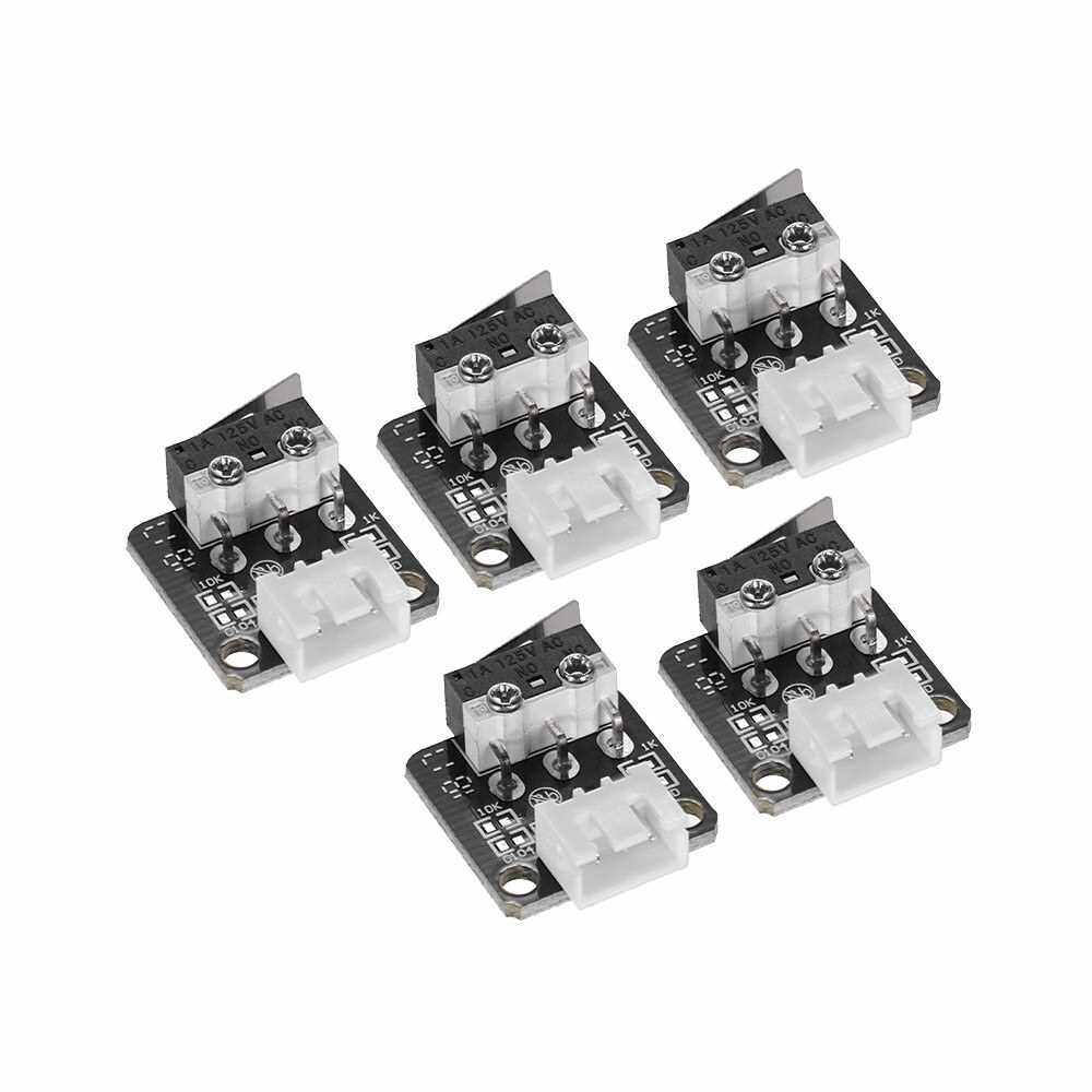 Creality 3D Printer Parts End Stop Limit Switch 3 Pin for 3D Printer CR-10 Series Ender-3, 5 Pieces (1)
