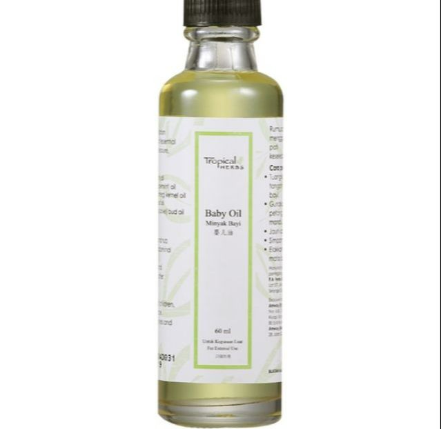 【ready stock】Tropical Herbs Baby Oil (60ml)