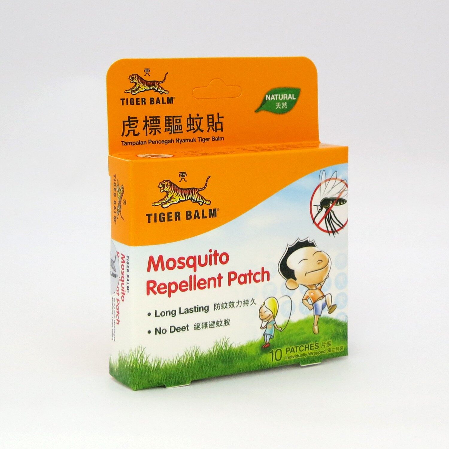 TIGER BALM MOSQUITO REPELLENT PATCH 10’S