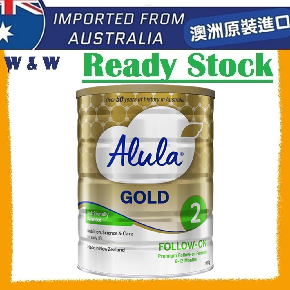 [NZ Import EXP 11/2027] S-26 Alula Gold Step 2 Follow-On Baby Milk 6-12 Months ( 900g ) ( Made in New Zealand )