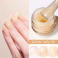 BORN PRETTY 15ML 6 IN 1 Nail Glue Gel for Acrylic Nails Soak off Base Gel Top Coat UV Extension Nail UV Gel False Nail Tips Gel