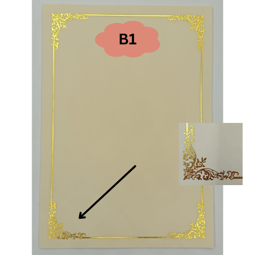【1PACK=100 SHEET ! ! !】Lucky Star / Aplus A4 Certificate Paper 160GSM / Kertas Sijil (100S/1PACK)