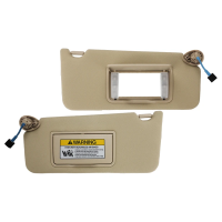 Windshield Sunvisor Board Beige Sunvisor Left Right Side Car Sun Visor Shade For Honda Accord Coupe Sedan 2008-2012
