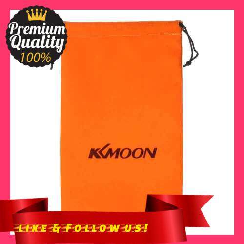 People\'s Choice 24*14cm Orange Small Drawstring Flocked Protection Bag Pouch (orange)