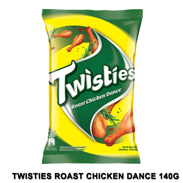 Twisties Roast Chicken Dance Corn Snacks - 140g
