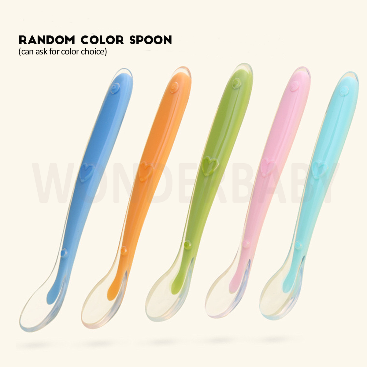 [WS]Baby Special Silicone Traditional Weaning (TW) Soft Spoon Food Grade Feeding Cereal Porridge Child
