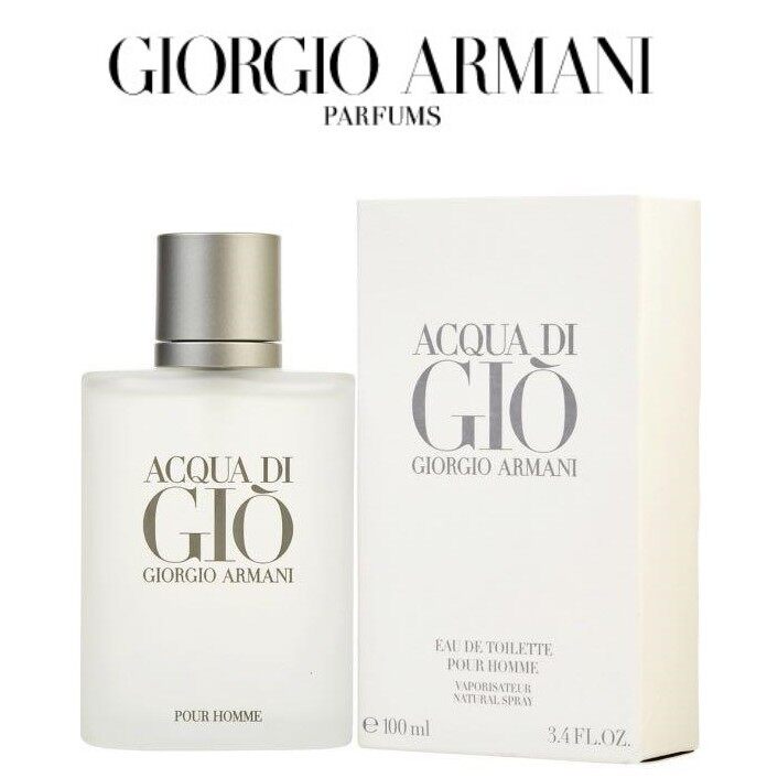 [Authentic] Giorgio Armani Acqua Di Gio EDT 100ml Perfume for men Minyak wangi lelaki