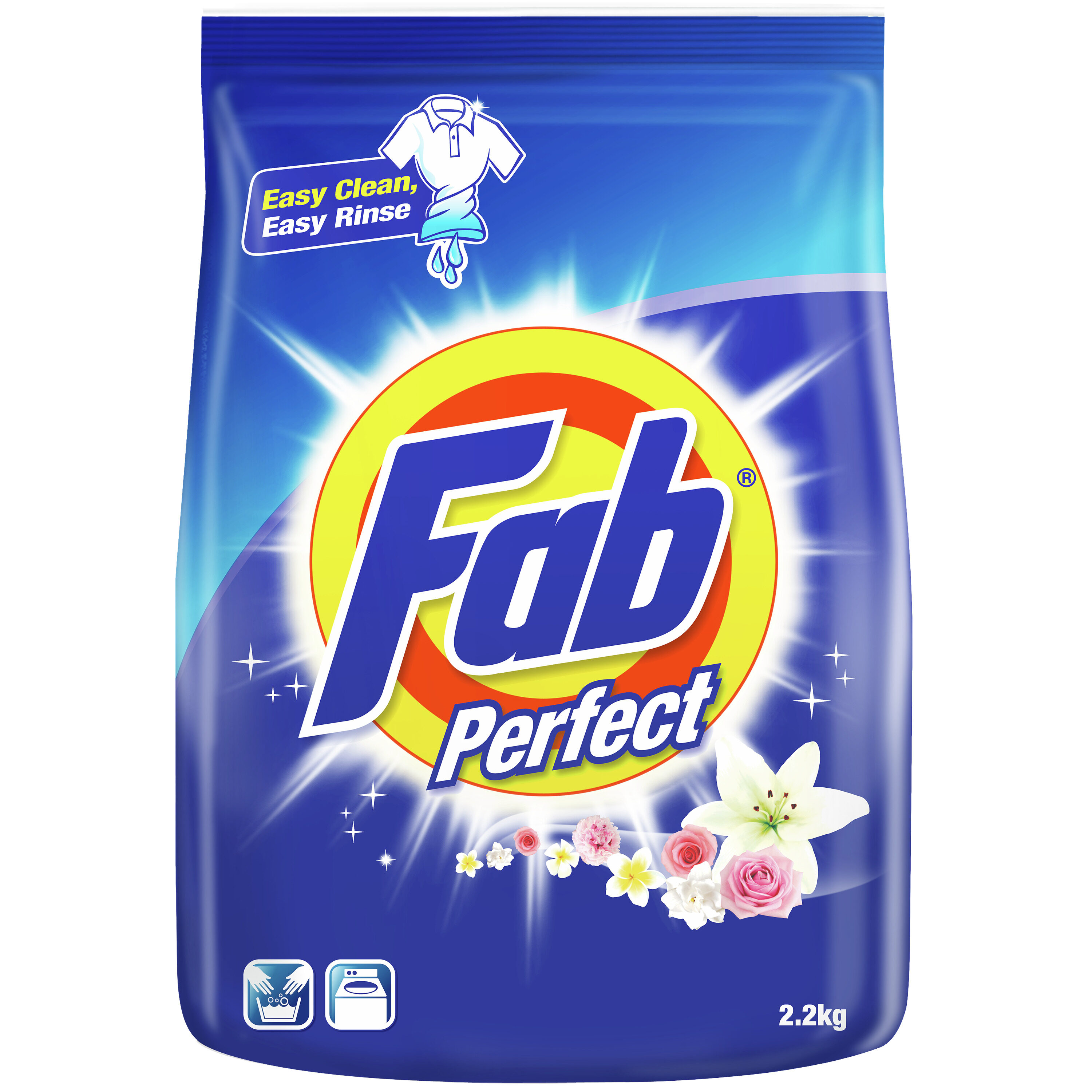 Fab Powder Detergent Perfect 2.2kg