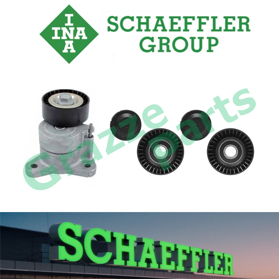 (1pc) INA Schaeffler Fan Belt Tensioner Pulley Bearing Idler for Proton Inspira 1.8 2.0 CY4A Mitsubi