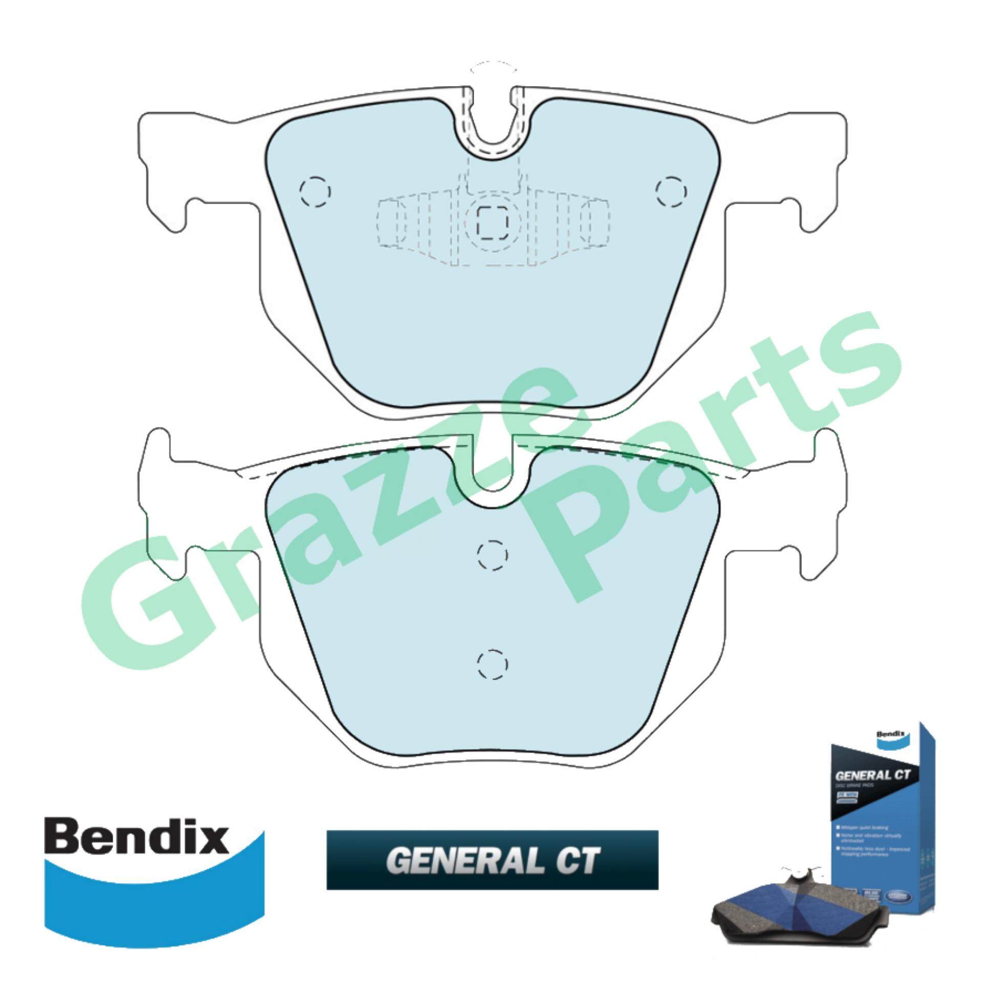 Bendix General CT Disc Brake Pad Front for DB1864 BMW E90 E91 318i 325i 330i 335i 525i X1