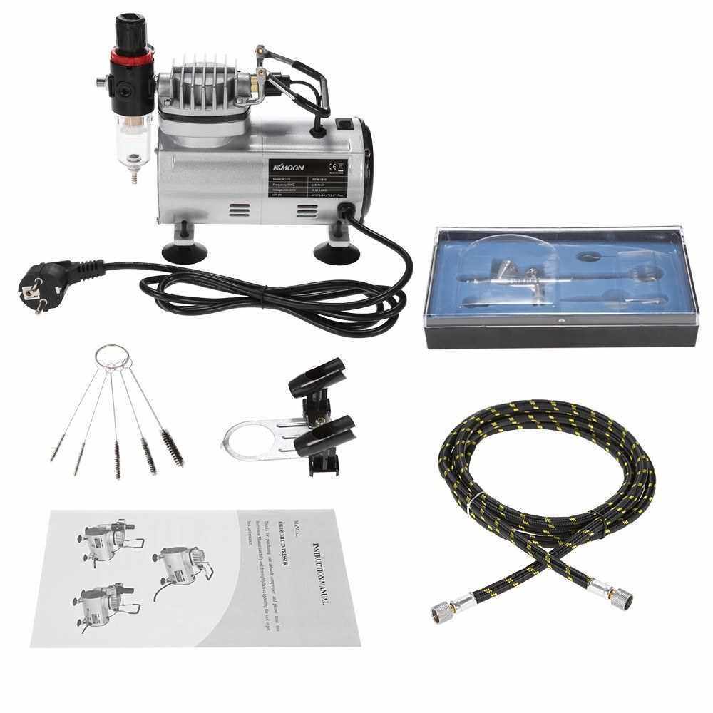 C-01 Portable rechargeable mini electric airbrush air pump set