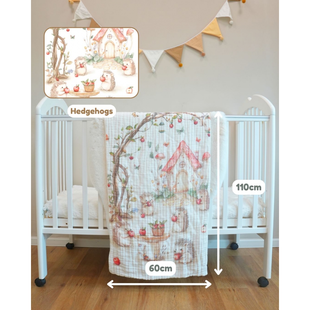 Autumnz 6 Layer Cotton Baby Muslin Towel